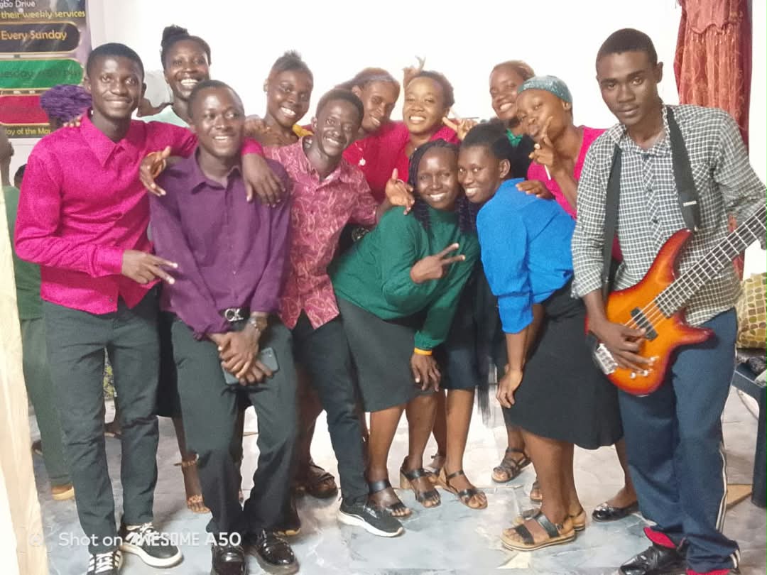 CRMI youth gathered in worship